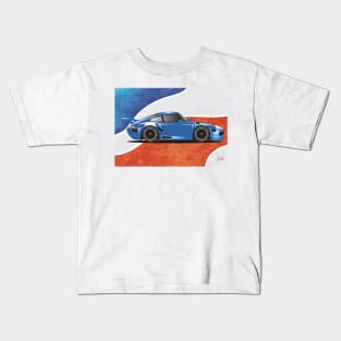 Scenic - German Cup Racer -  Blue Kids T-Shirt